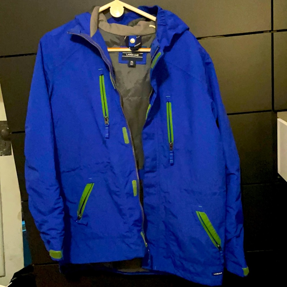 Lands End Boys XL (18-20) Squall Jacket Shell
